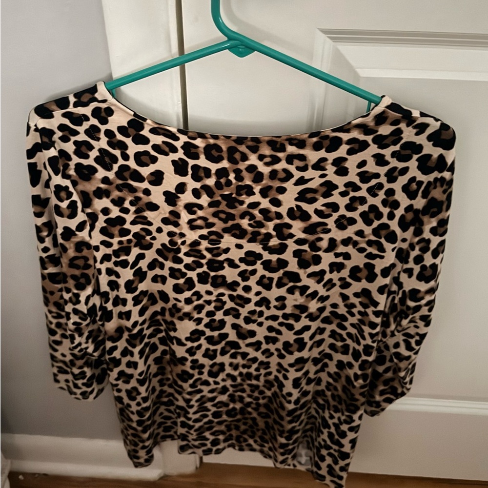 Chico's Animal Print Top - Picture 4 of 4